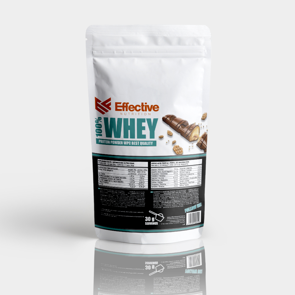 Proteína Whey 1kg - Sabor Choco Avellana - Imagen 2