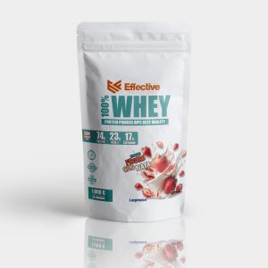 Proteína Whey 1kg - Sabor Fresas con Nata